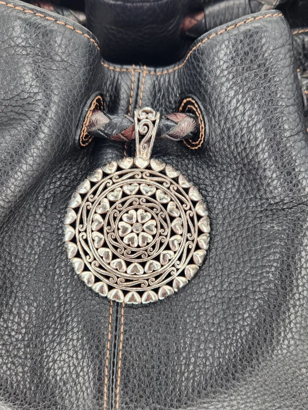 Brighton Leather Purse Y2k Shoulder Bag Boho .